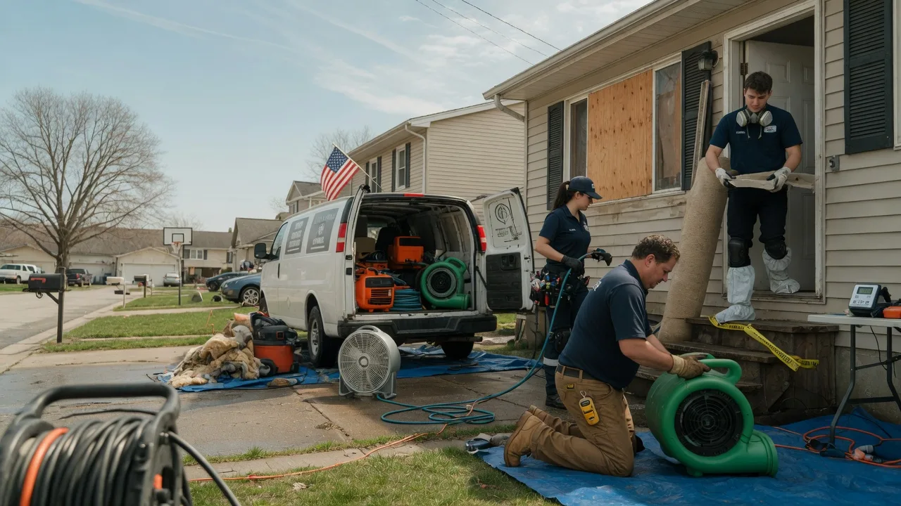 Water Damage Restoration in Otley, IA near me